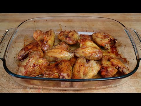 Receta de alitas de pollo al horno