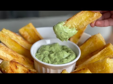 Receta de arrollado de palta con salsa verde