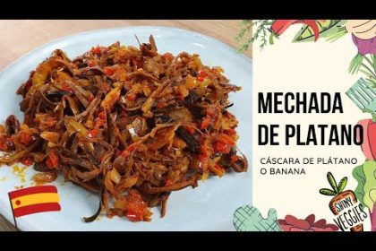 Receta de aperitivo vegetariano de plátano