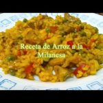 Receta de arroz a la milanesa