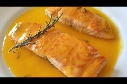 Receta de trucha a la naranja