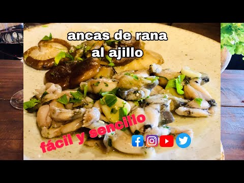 Receta de ancas de rana fritas