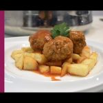 Receta de albóndigas de cerdo y ternera a la crema