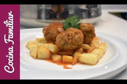 Receta de albóndigas de cerdo y ternera a la crema