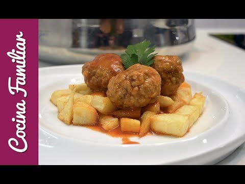 Receta de albóndigas de cerdo y ternera a la crema