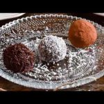 Receta de trufas heladas