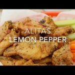 Receta de alitas de pollo con sabor a limón