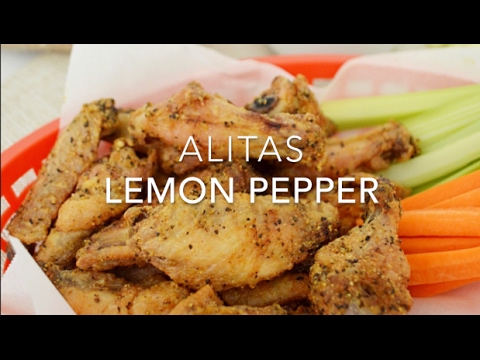 Receta de alitas de pollo con sabor a limón