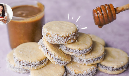 Receta de alfajores saludables